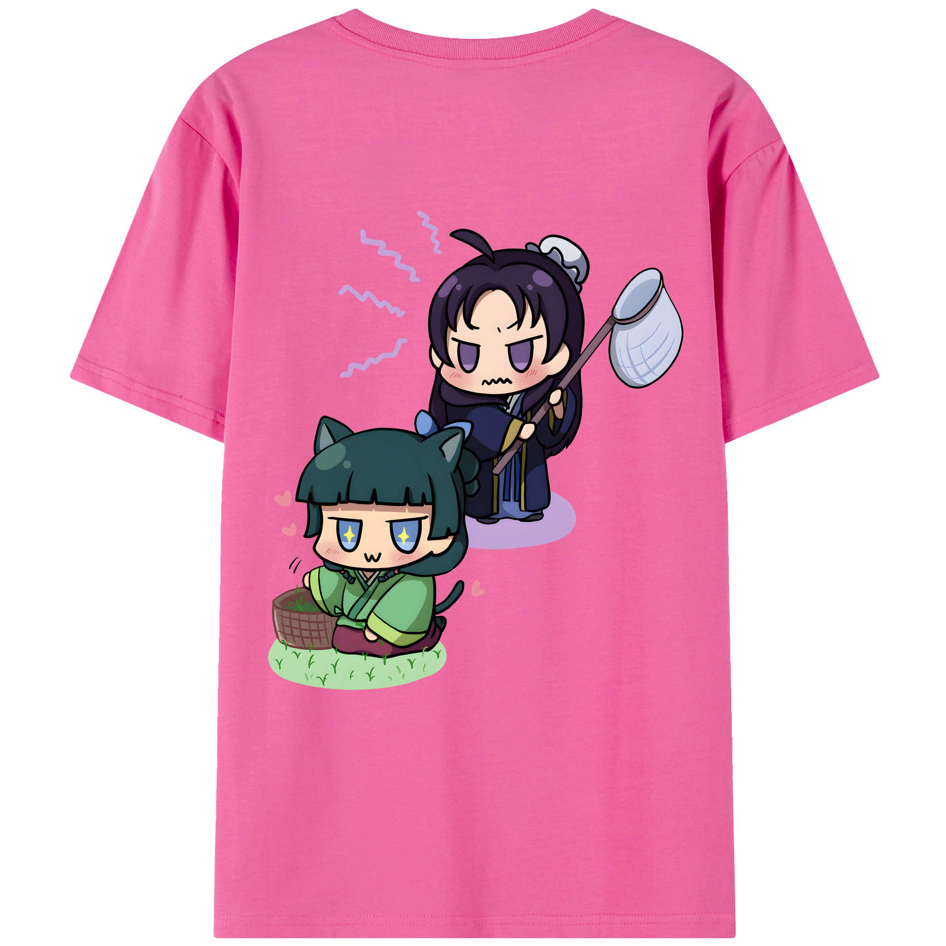 （画像用） 薬屋のひとりごと The Apothecary Diaries レディース半袖Tシャツ(バックプリント)